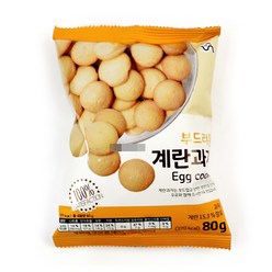 신흥제과 계란과자 80g, 1개