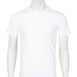 비와이씨 반팔 면100% 백색 라운드 티셔츠 3호 bot8150