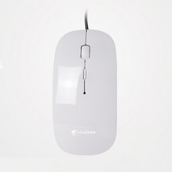 G-Clicker 유선 광마우스 GM-CT110 무소음 화이트, 색상, 모델명/품번