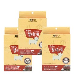 설레개 강아지간식 15g, 소고기맛(15g) × 60개