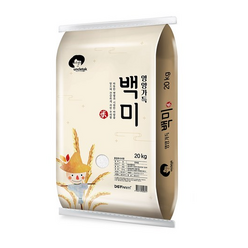 엉클탁 2023년산 햅쌀 백미, 20kg (1개), 1개