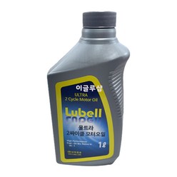 신아정유 Lubell 울트라 2행정 엔진오일 2사이클 모터오일 1L, 1개