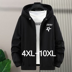 쥬엔리치 남자 빅사이즈 자켓 캐주얼 후드집업 가을 맨투맨 기모 JR2025 4XL-10XL