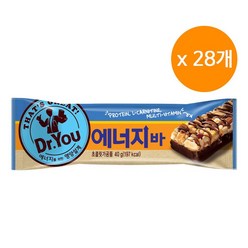 오리온 닥터유 에너지바, 40g, 28개