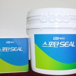 KCC페인트 스포탄SEAL 녹색 12KG 우레탄퍼티 우레탄실란트 빠데, 1개