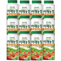 파스퇴르 유기농 야채농장 과일야채190ml(12팩), 12개, 190ml