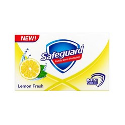 Safeguard Soap Lemon 세이프가드 레몬 비누, 1개, 130g