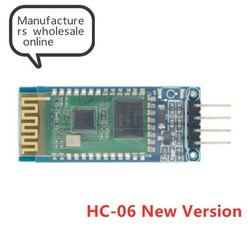 HC05 HC-05/HC-06 JY-MCU 역방향 방지 통합 블루투스 직렬 통과 모듈 마스터-슬레이브 6 핀/4 핀 1 강아지, HC-06 New Version