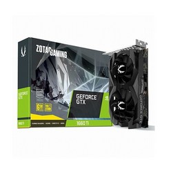 ZOTAC GAMING 지포스 GTX 1660 Ti D6 6GB TWIN