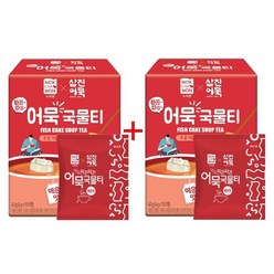 녹차원+삼진어묵 따끈따끈 어묵국물티 총20티백, 매운맛, 2개