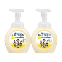 아이깨끗해 핸드워시 순 보송보송 파우더향, 250ml, 2개