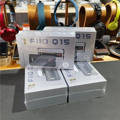 FiiO Q15 Bluetooth 5.1 HIFI 헤드폰 증폭기 플레이어 MQA 디코더 USB DAC 3.5mm/4.4mm PCM768 DSD512 동축/USB, Q15 Black