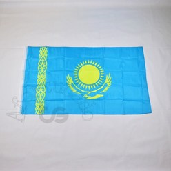 나라별국기 국기 만국기 세계 national flag 카자흐스탄 90*150cm 깃발 배너 3x5 피트 만나 퍼레이드 파, 한개옵션0