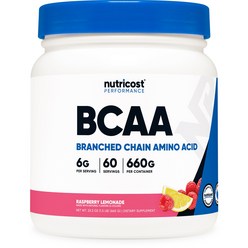 뉴트리코스트 BCAA 라즈베리 레모네이드 글루텐 프리, 1개, 612g