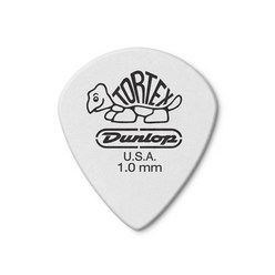 Dunlop 톨텍스 화이트 재즈3 기타피크 1.0mm 478R1.0