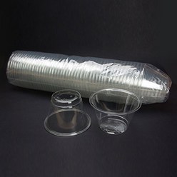 달곰베이킹 대용량 투명컵모음, 투명컵-머핀용/낮은(7oz/50개), 1개
