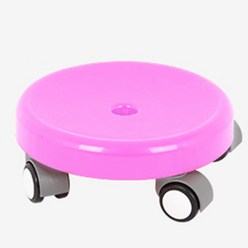 CHERRYT 이동식 바퀴의자 쓱쓱싹싹 핑크, 1개, 1개