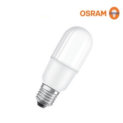 오스람 정품 LED 스틱램프(전구) 7W 9W 10W E26, 전구색9W(2700K), 1개