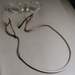 에치펠레 에토프 가죽으로 감싼 안경줄 목걸이 가죽안경줄