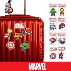 마블 [마블] 어벤져스 캐릭터 여행캐리어가방 스티커팩, 캡틴아메리카2