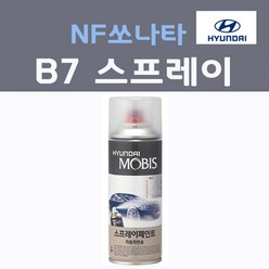 순정품 현대 NF쏘나타 B7 (주문생산컬러) 스프레이 붓펜 카페인트, 1개, 200ml