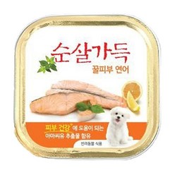 하림 순살가득 건강밥상 100g[꿀피부 연어순살], 박스(24개, 24개입