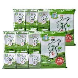 지도표성경 녹차식탁김 , 5g, 40개