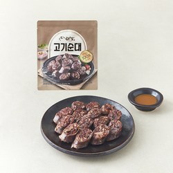 [로켓프레시] 려강 고기순대 300g + 훈제용 겨자소스 12g