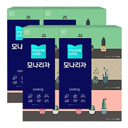 모나리자 벨라지오 각티슈 250매, 12개, 250매