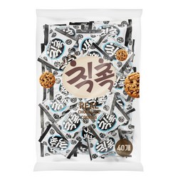 스낵파니 칙촉 초코칩 쿠키 대용량 개별포장 30개입