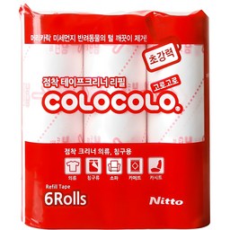 고로고로 초강력 테이프클리너 리필 6개, 가격과 성능 비교
