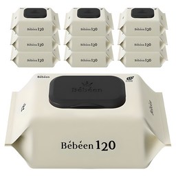 Bebeen 120 영유아물티슈 캡형: 가성비 최고 아기 물티슈 추천!