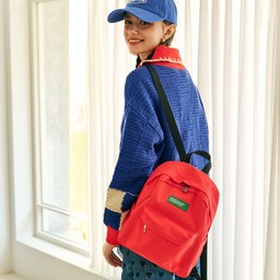 베네통 여성용 데일리 미니 백팩 - 실용성과 스타일을 동시에!
