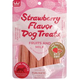 더내추럴 소프트덴탈껌 강아지 덴탈껌, 3개, 100g, 딸기&땅콩 · 100g · 3개