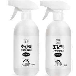 생활공식 초강력 다목적 클리너, 500ml, 2개