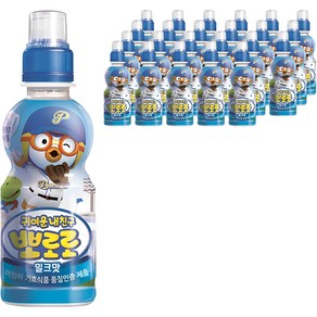 팔도 뽀로로 어린이음료 밀크맛 235 ml