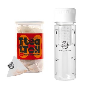 티톡티톡 쏙쏙티 호박팥차 + 챌린지 티백 보틀 500ml