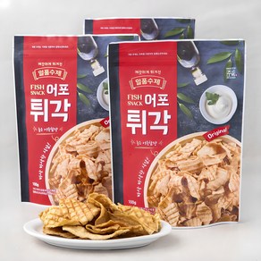 일품수제 어포튀각 FISH SNACK, 100g, 3개