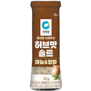 청정원 허브맛솔트 마늘&양파, 52g, 1개