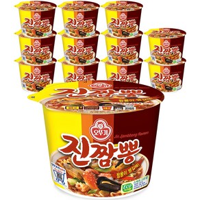 오뚜기 진짬뽕 컵라면 115g