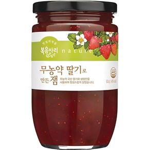 복음자리 무농약 딸기로 만든 잼, 500g, 500ml, 1개