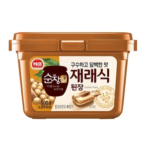 해표 순창궁 재래식 된장, 500g, 1개