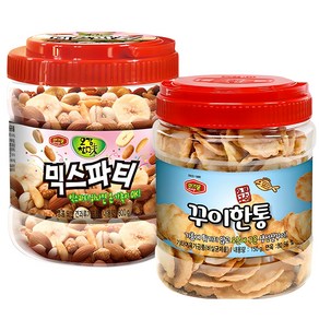 머거본 꾸이한통 150g + 믹스파티 800g 대용량 2종 세트