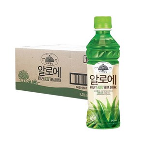 가야농장 알로에주스, 340ml, 24개