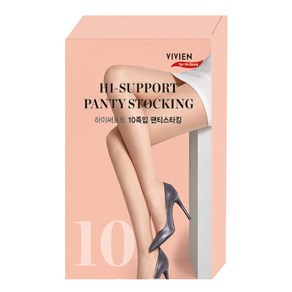 남영비비안 하이써포트 팬티스타킹 15D 10p