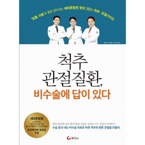 척추 관절질환 비수술에 답이 있다:'맞춤 시술'로 통증 잡아내는 세바른병원 명의 3인의 척추ㆍ관절가이드