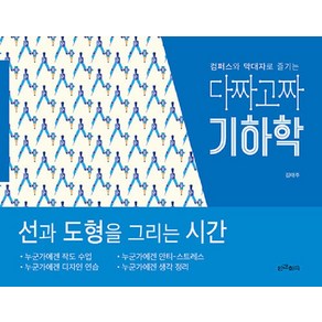 컴퍼스와 막대자로 즐기는다짜고짜 기하학:선과 도형을 그리는 시간, 인간희극, 김태주