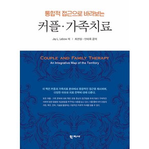 [학지사]통합적 접근으로 바라보는 커플 가족치료, Jay L. Lebow, 학지사