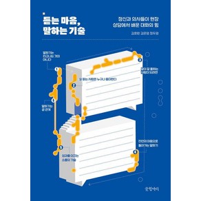 듣는 마음 말하는 기술:정신과 의사들이 현장 상담에서 배운 대화의 힘, 글항아리, 김효원 정두영 김은영