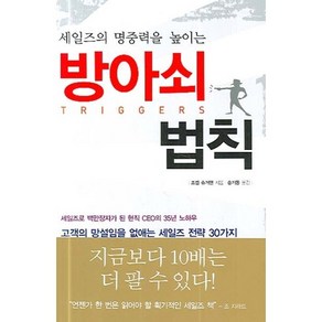 세일즈의 명중력을 높이는방아쇠 법칙